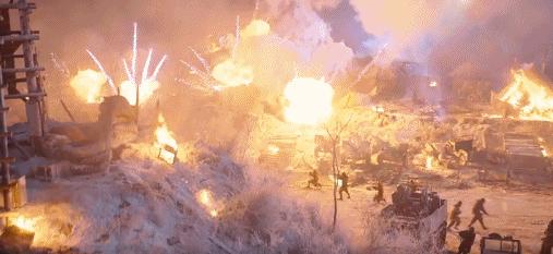 长津湖冰雕连幸存者有哪些,冰血长津湖冰雕图片