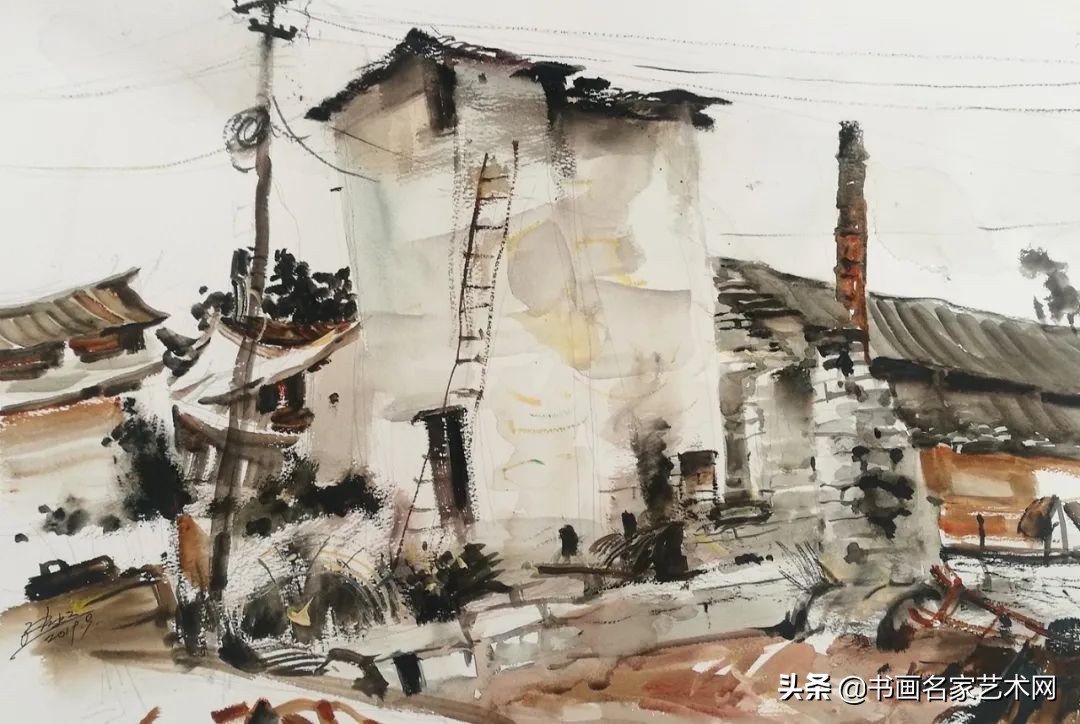 中国张虹,中国艺术水彩画