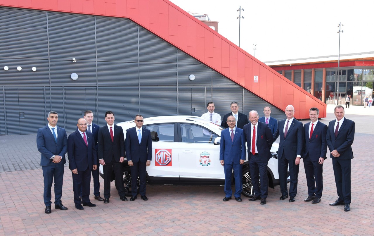 加速重返国际舞台C位，名爵成利物浦足球俱乐部全球官方合作伙伴