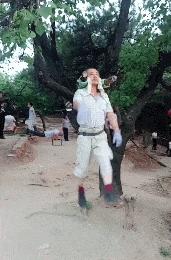 你根本想象不到民间健身有多狂野,你想象不到的健身方式