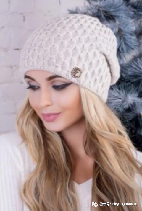 针织帽子简单款好看的,纯手工针织年轻人戴的帽子教程