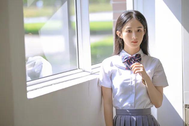 女高中生颜值天花板校服,2019最漂亮的校服校花