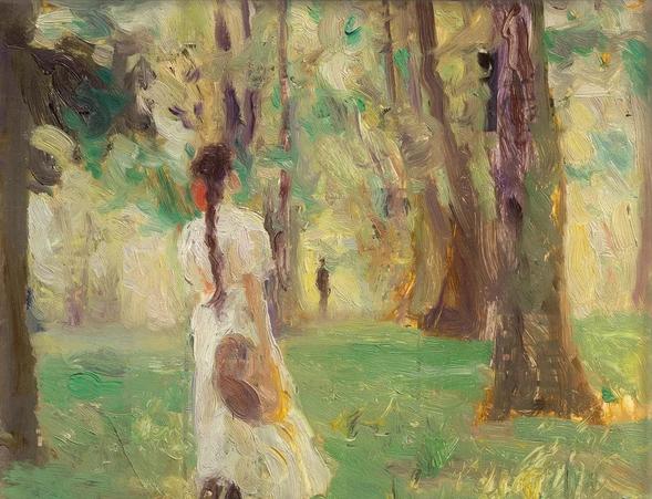 油画家何多苓作品选,1986年当代油画四人展何多苓