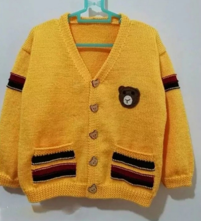 达西妈妈用新方法织开衫门襟边,开衫毛衣的门襟边怎么收才好看