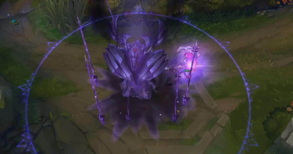 lol安妮冰霜烈焰皮肤特效,lol冰霜女巫皮肤反场