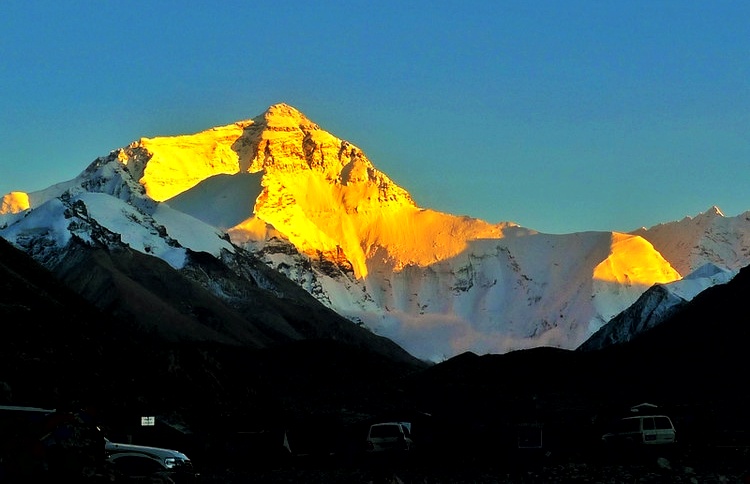 世界第一珠峰,世界第一高峰珠峰日出