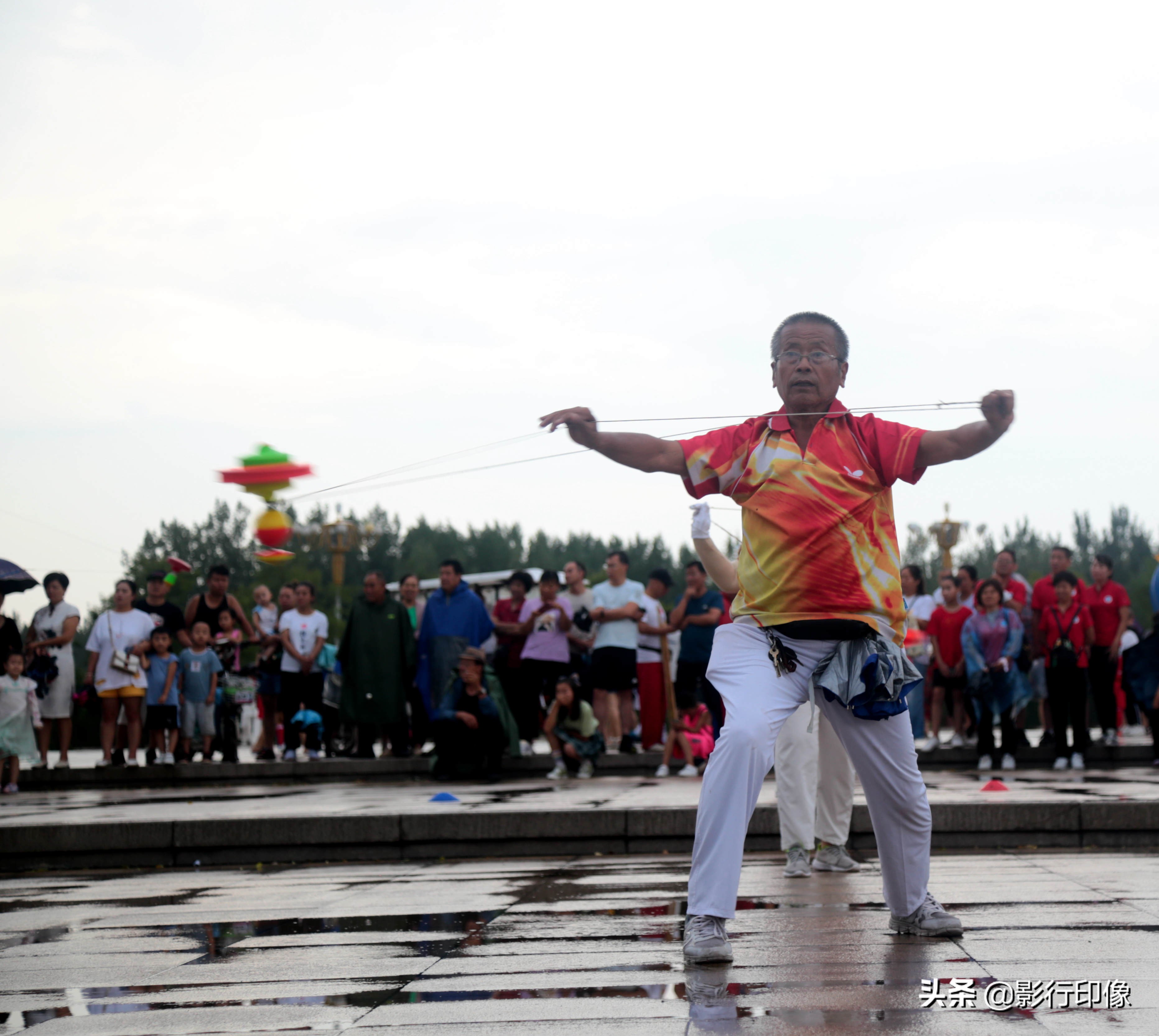 临汾市2020年全民健身启动仪式在在九州广场举行