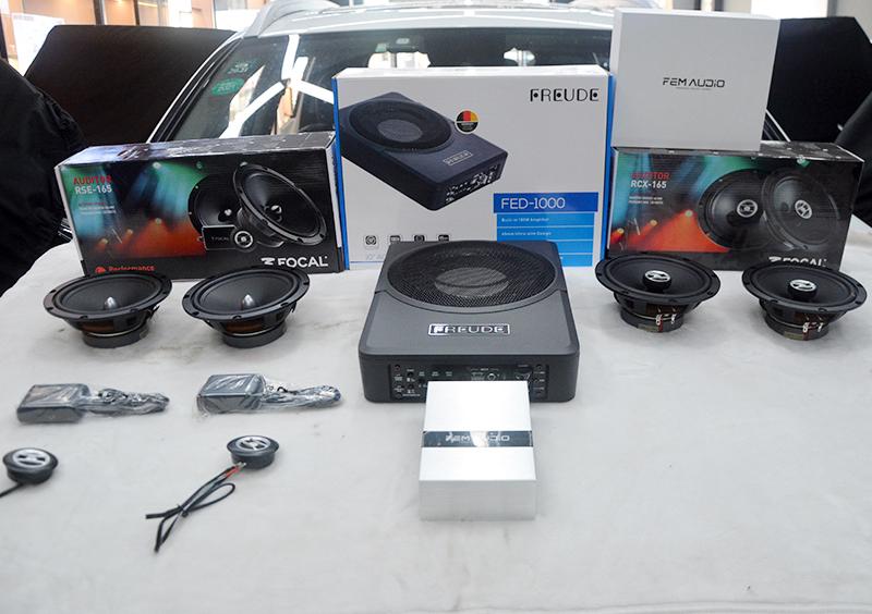 全新胜达音响改装,现代胜达改装旋转高音