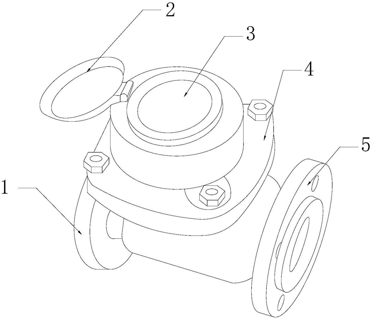 机电分离光电直读智能水表,智能阀控干式水表厂家