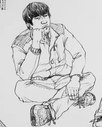 速写默写技巧思路,慢写和快写速写