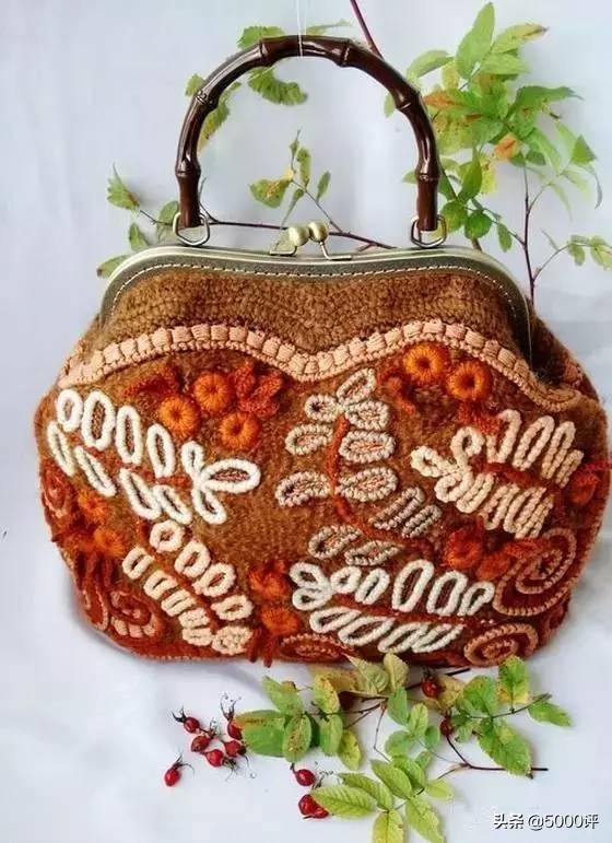 爱尔兰钩花包包图解,爱尔兰钩花包包教程