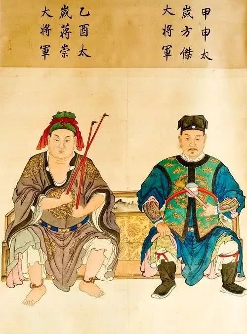 六十甲子神全图，看看自己的本命太岁神是谁