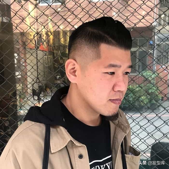 适合又大又圆脸型的发型男士,椭圆脸型男士的16种理想发型
