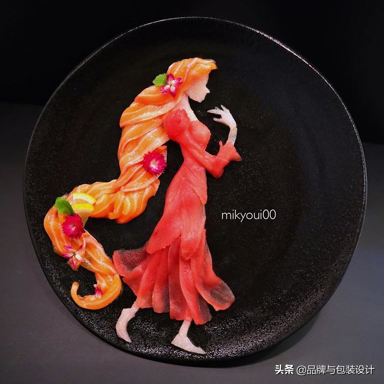 日本妈妈拿刀做菜,日本生鱼片艺术