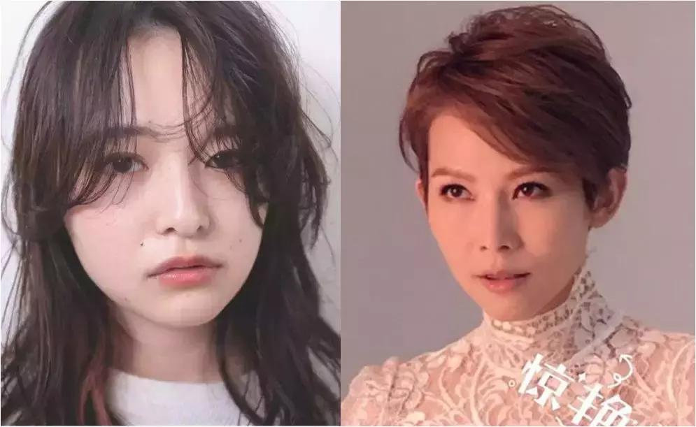 学生圆脸剪短的八字刘海好看吗,圆脸刘海剪短了怎么办补救