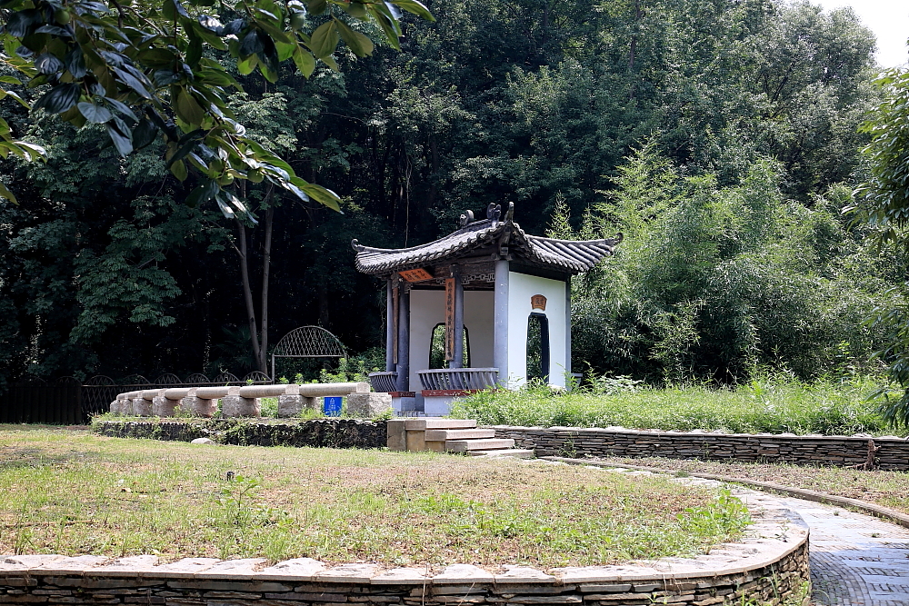 植物园的景；青山吹奏《红河谷》（F调）半音阶口琴演奏第二版