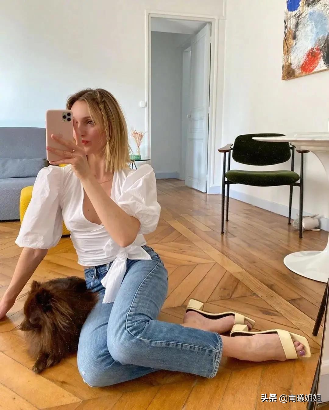 女童方头鞋新款小白鞋,方头鞋女款平底小白鞋