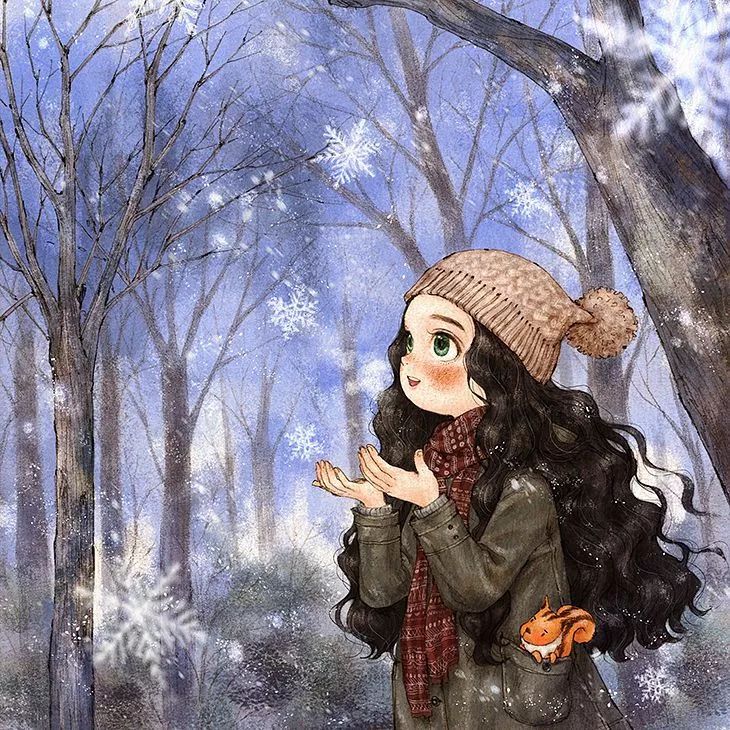 画风堪比宫崎骏,写实韩系画风画师