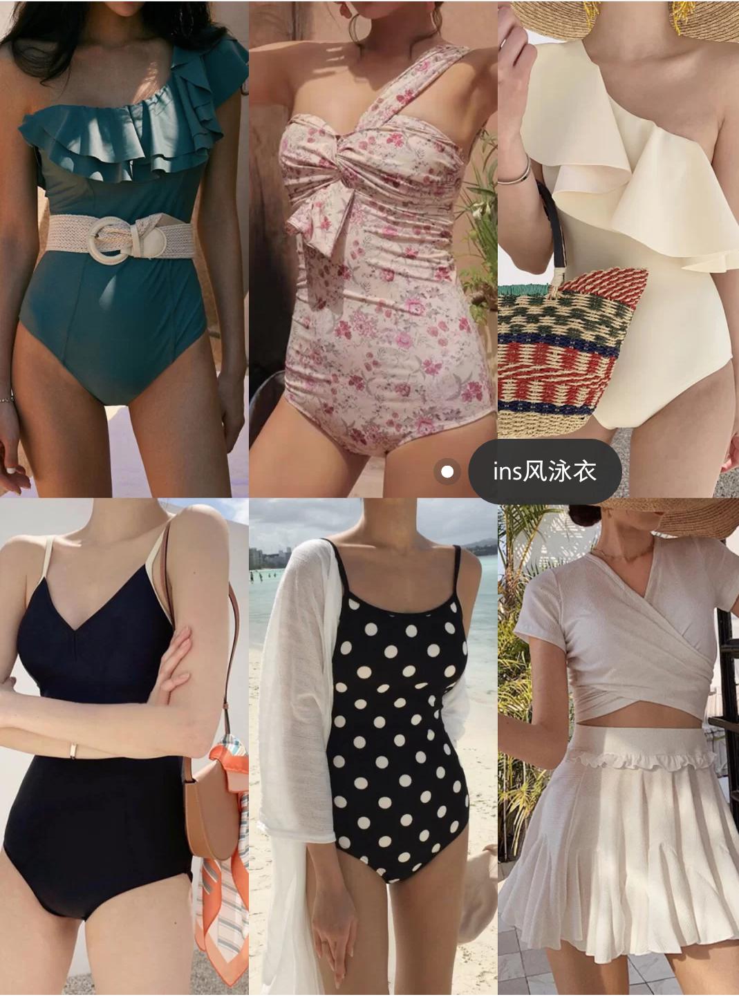 长袖泳衣女款显瘦遮肉高级感胖mm,温泉泳衣推荐胖mm显瘦遮肉200斤