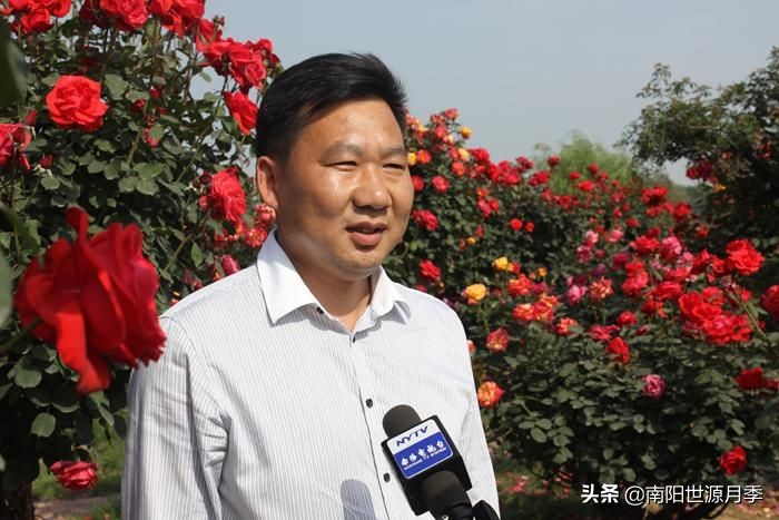 牛气河南,南阳月季基地简介