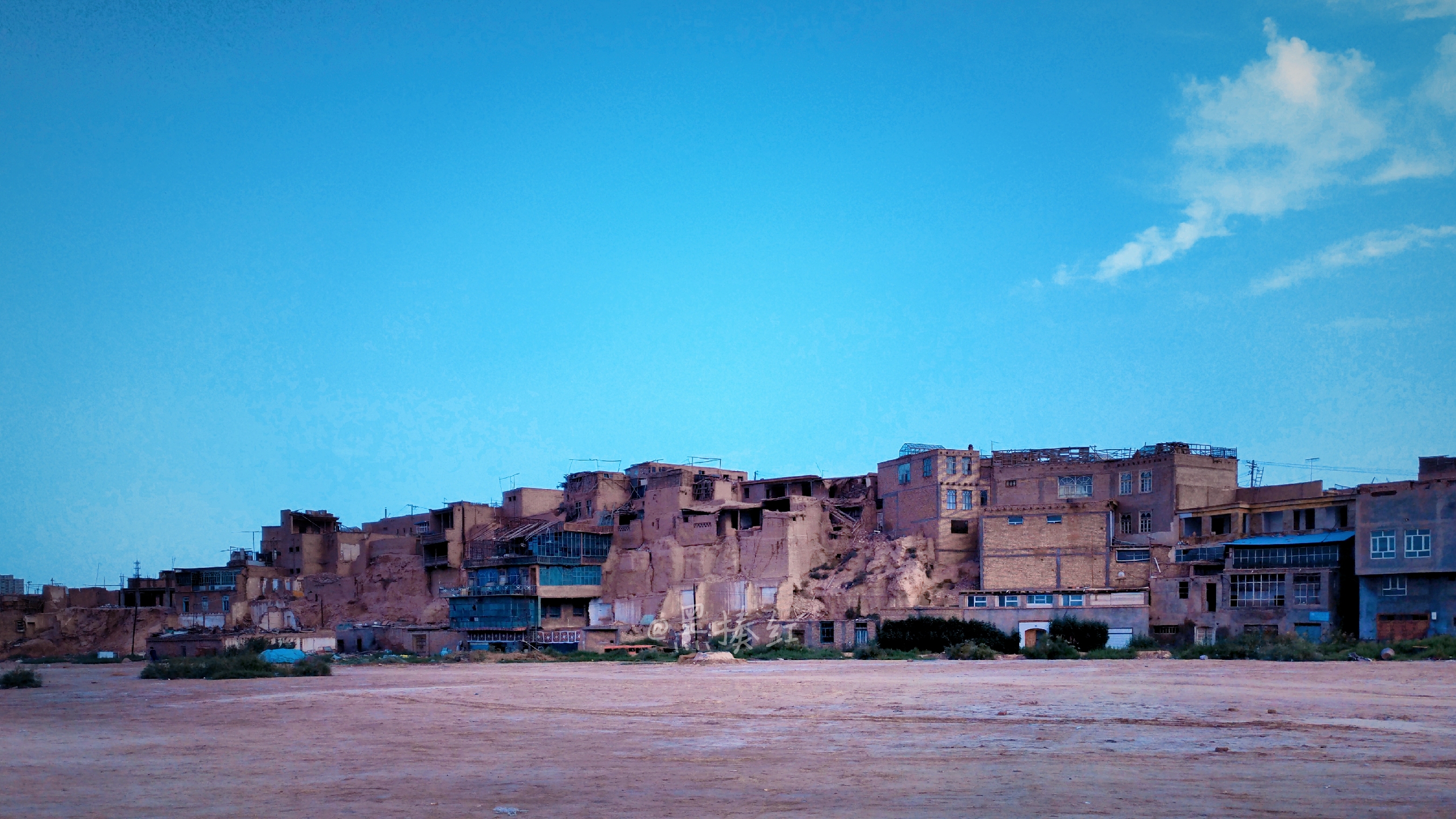 喀什古城废弃房屋,喀什废墟古城