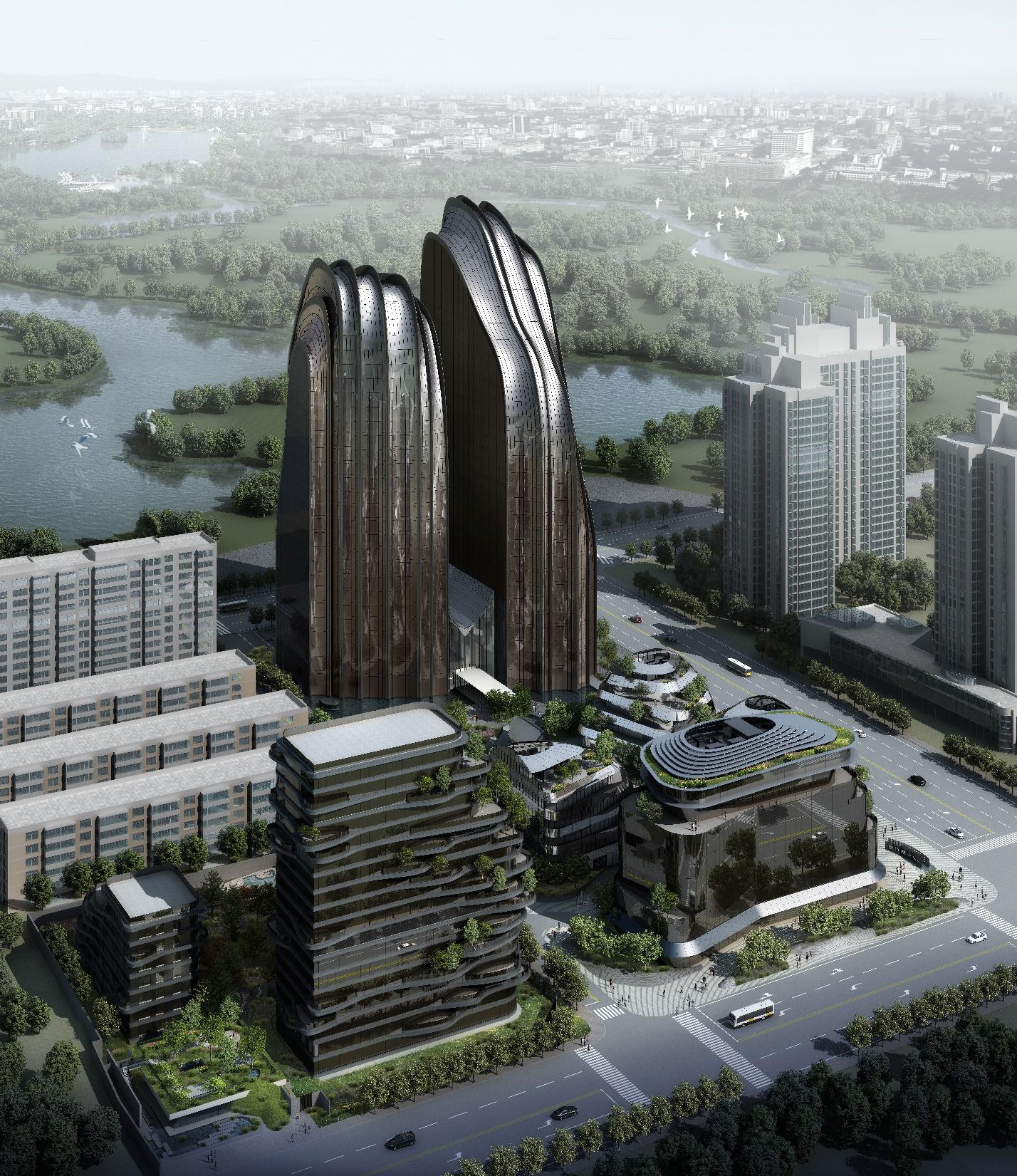 好消息高铁开通,高铁商务区开工