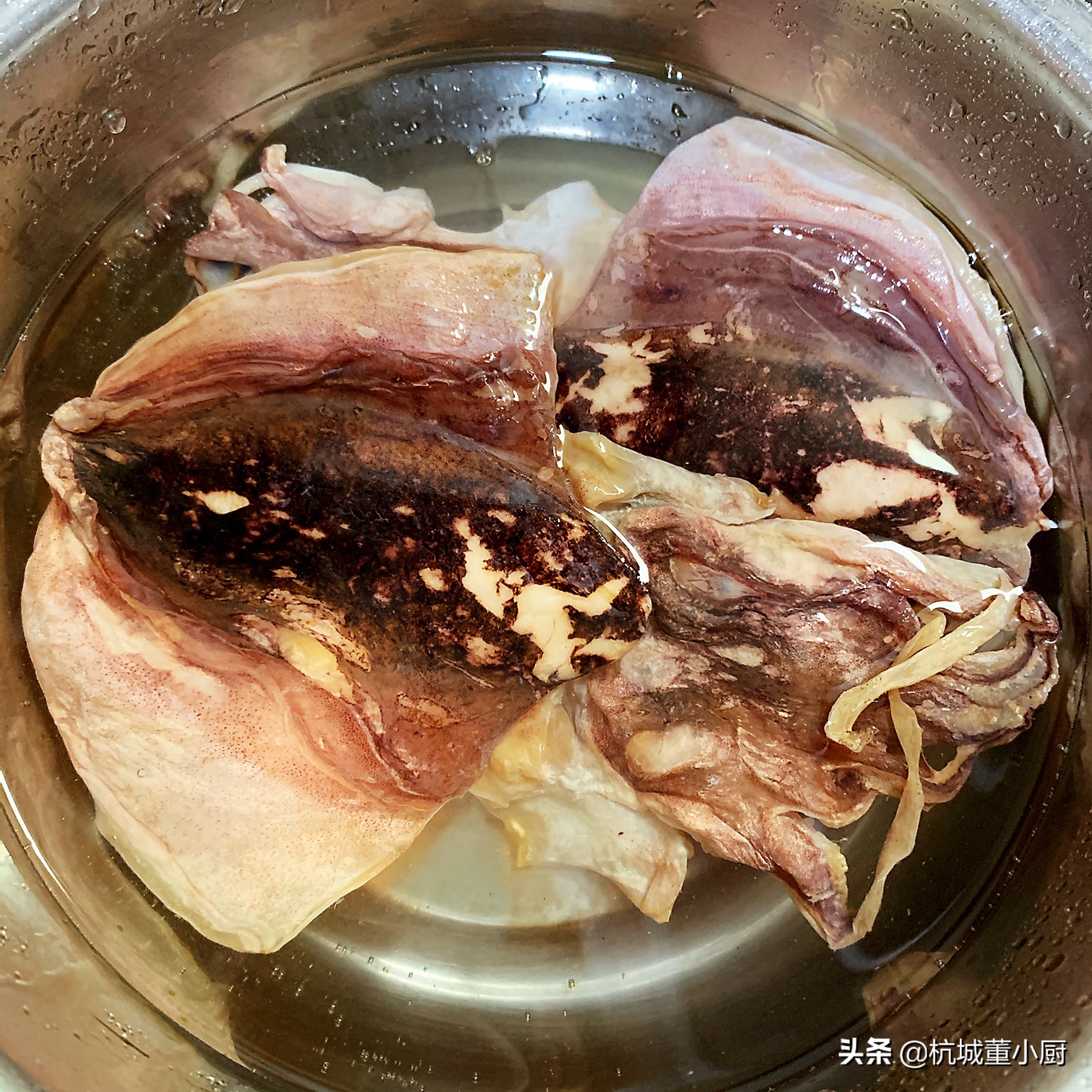 酱油肉墨鱼干,墨鱼干烧肉做法图解