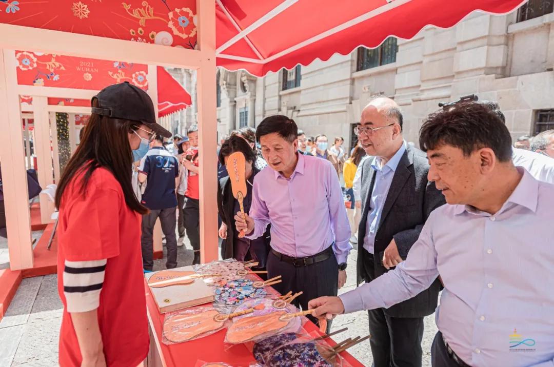 *风汉**国潮、精美汉绣已就位,江汉路五一等你来打卡