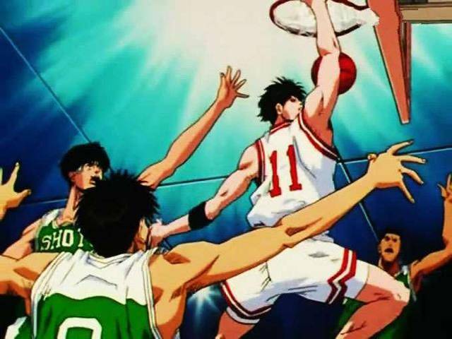 灌篮高手流川枫的精彩时刻,灌篮高手流川枫最惊人的动作