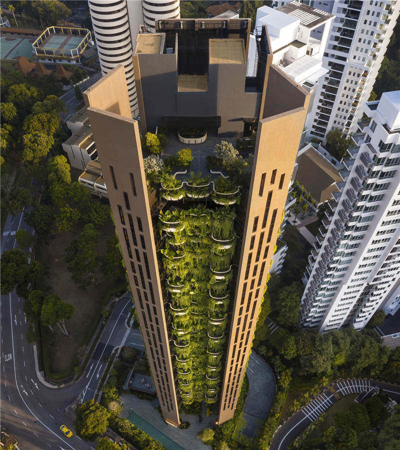 中国都市垂直森林建筑,成都垂直森林小区