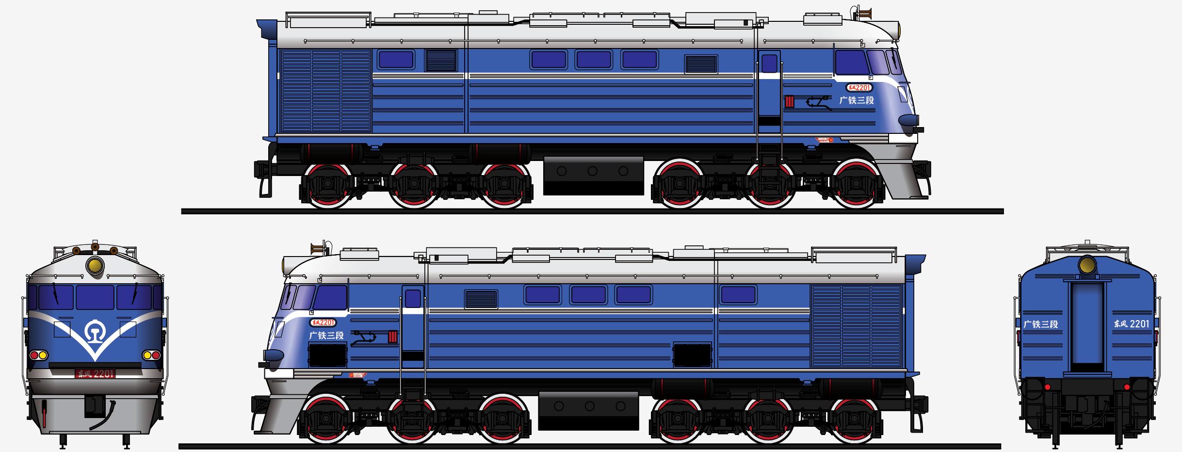 东风4型内燃机车进化史,中国东风内燃机车历史
