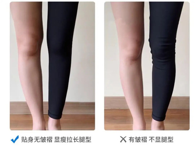 最适合配鲨鱼裤的过膝袜子,搭配鲨鱼裤洋气长筒袜