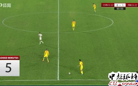 国奥与朝鲜4判罚太尴尬：中国主裁判也救不了这支球队