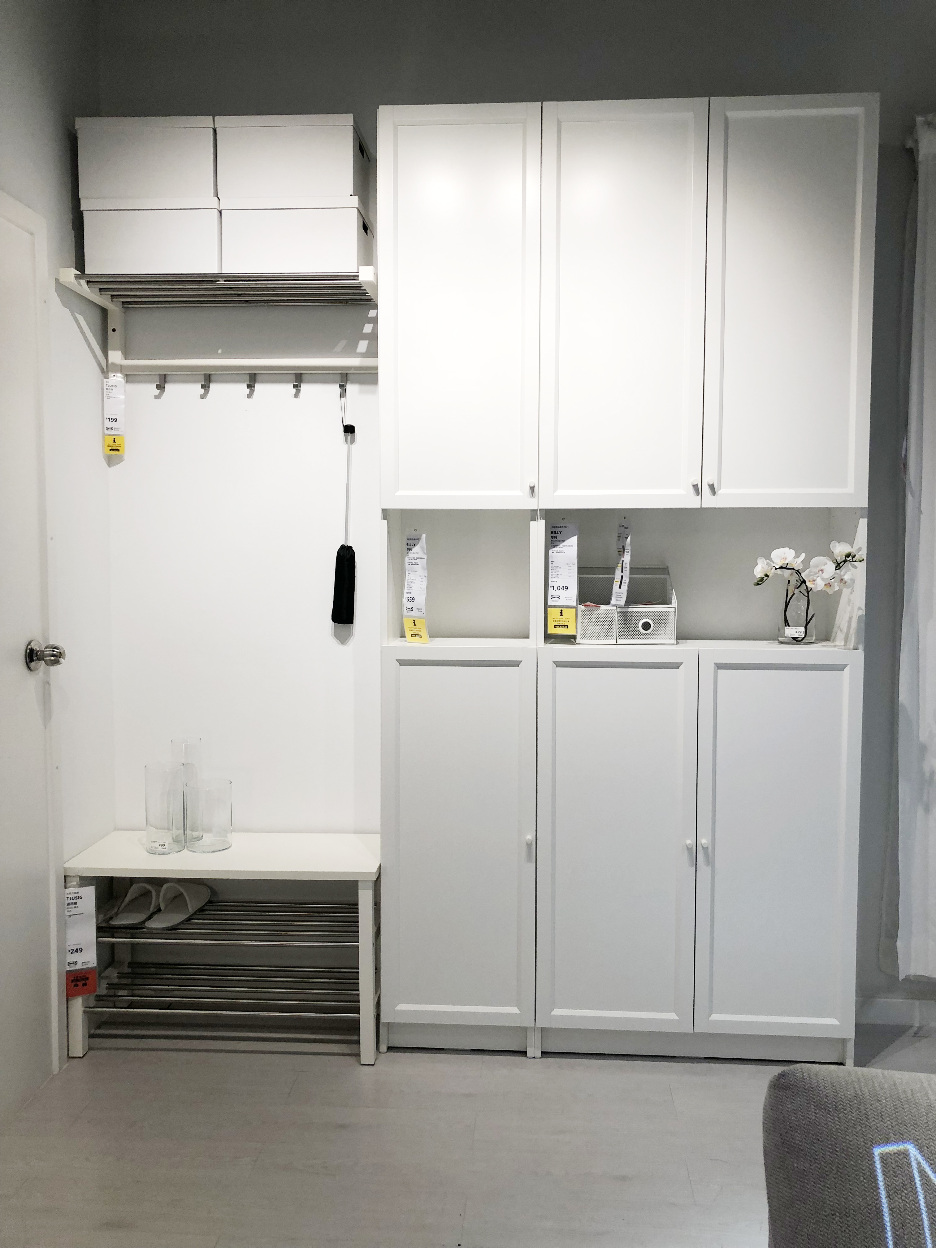 房屋玄关鞋柜装修效果图大全,房子小门口窄鞋柜怎么装修设计图