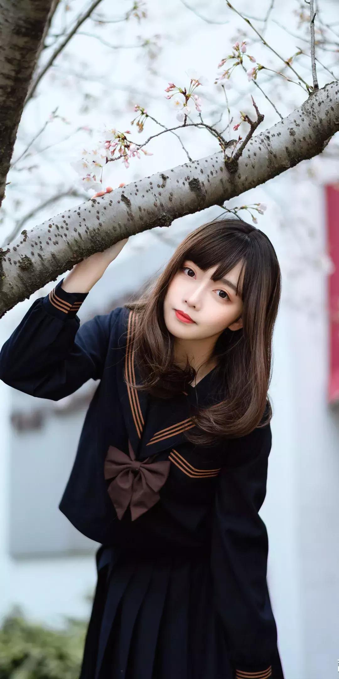 多人黑色jk制服照片壁纸,jk制服女生壁纸高清