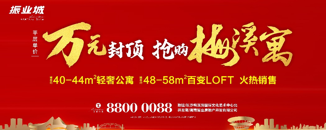 梅溪湖振业城价格2万,梅溪湖振业城三期大户型