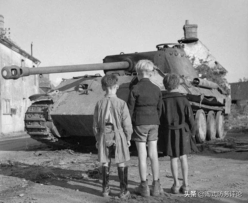 二战黑豹坦克实战效果,二战仅存的黑豹坦克