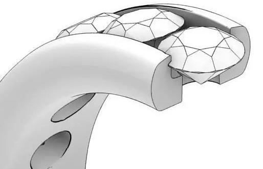宝石镶嵌教程,简单光面宝石镶嵌过程