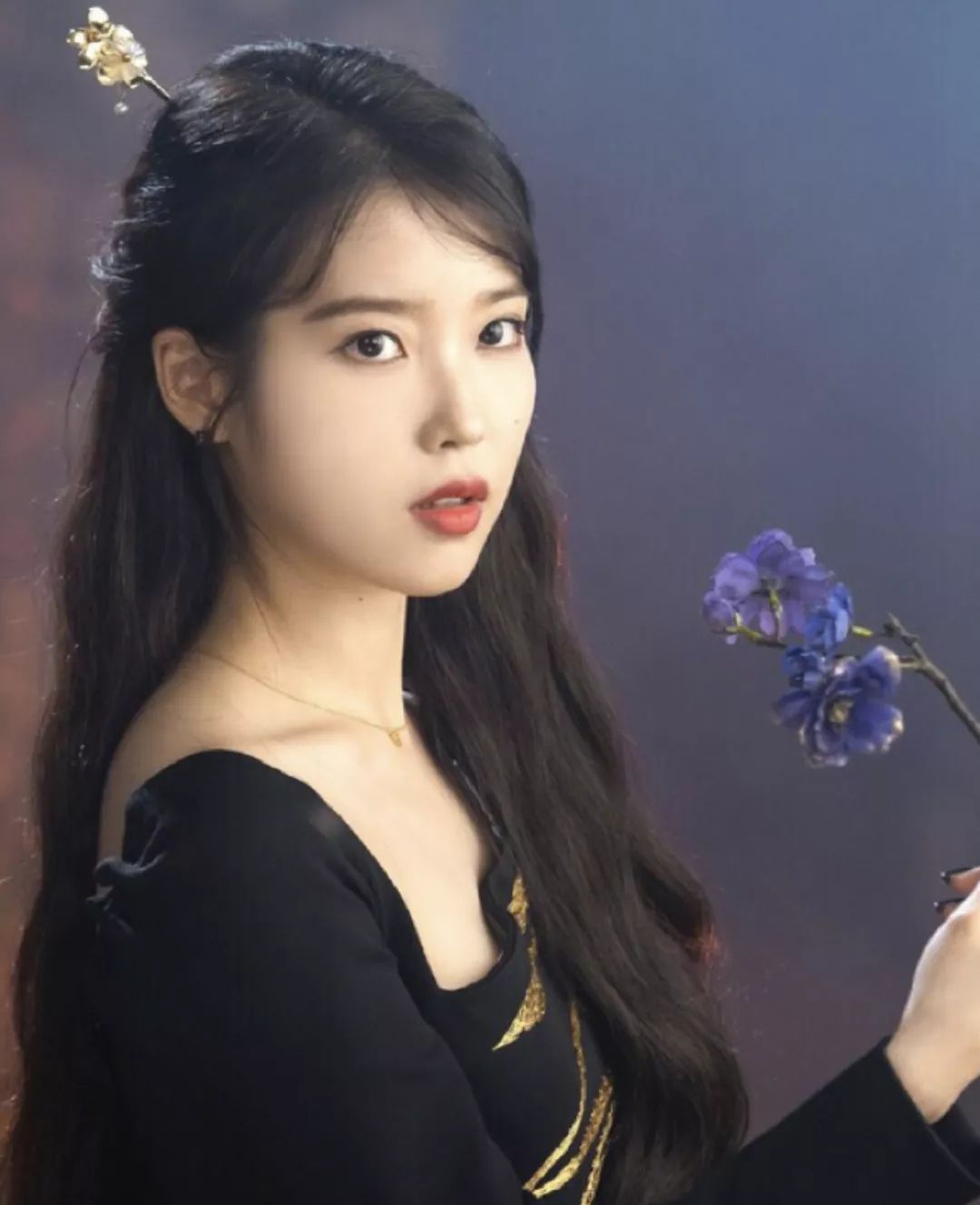 口红特效嘟嘴拍同款iu,画iu同款妆