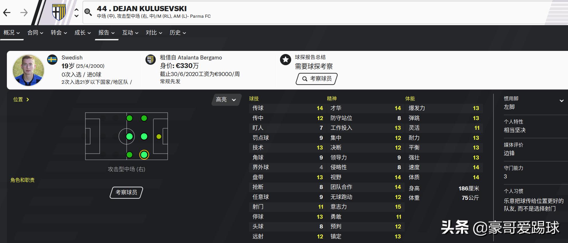 fm足球经理弗拉霍维奇,fm2019足球经理战术