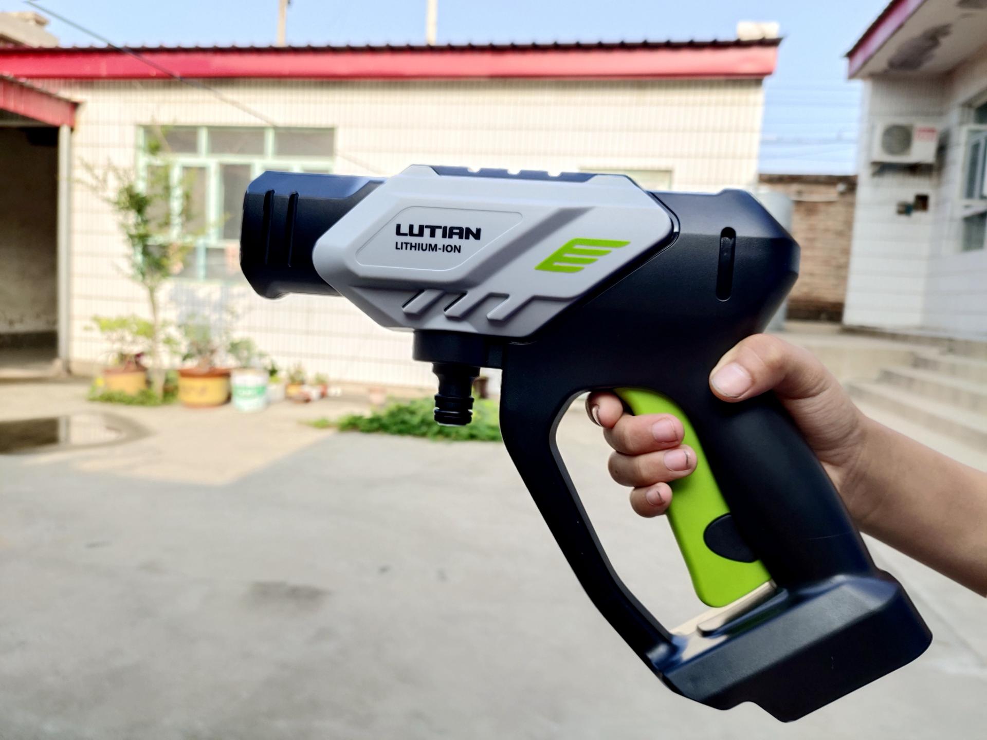 绿田沙漠之鹰锂电池洗车机评测,绿田沙漠之鹰40v锂电洗车机