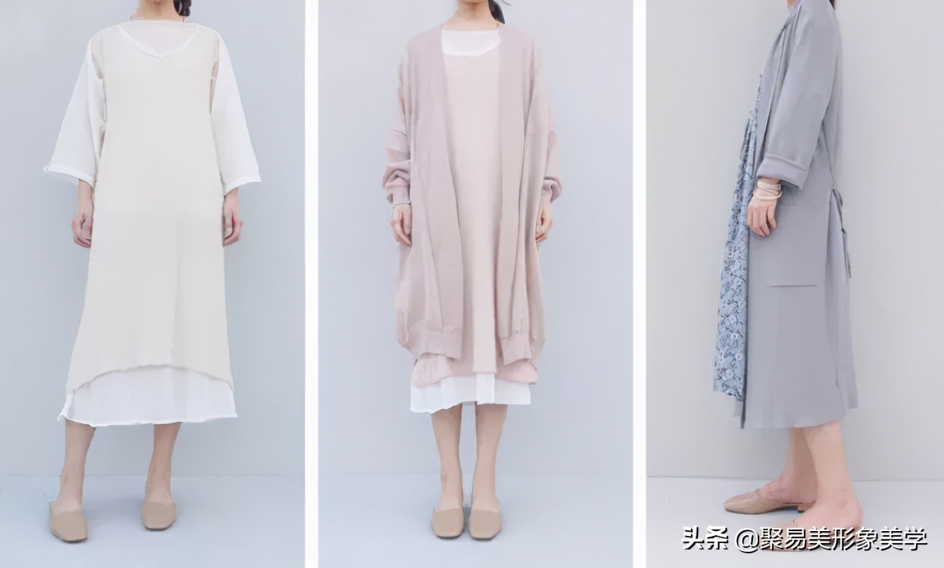 初秋穿什么颜色好看,秋天穿“杏色”太好看了