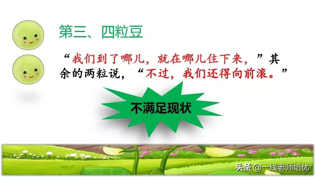 四年级上册豆荚里的五粒豆笔记,一个豆荚里的五粒豆四年级课文