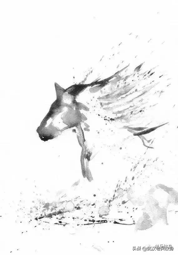 水墨凤凰纹身高清图,水墨纹身图案大全男