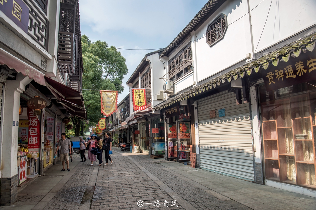 苏州乾隆下江南的地方,木渎古镇乾隆六下江南之地