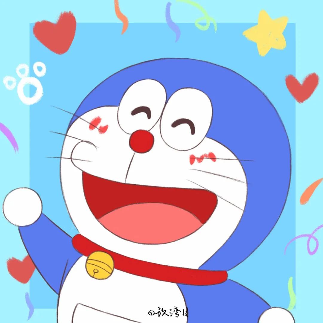 小熊猫卡通头像大全可爱,可爱叮当猫动漫头像