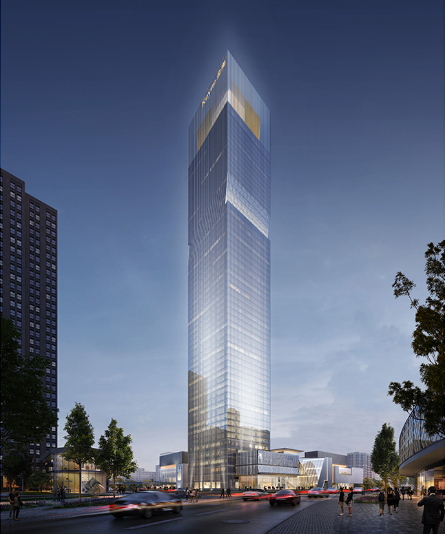 苏中第一高楼金奥复工,扬州金奥第一高楼最新消息