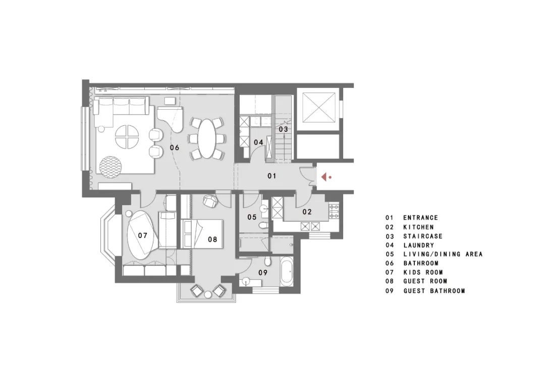 上档次跃层别墅,极简的跃层别墅