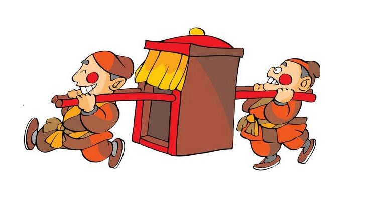 坐轿的人舒服抬轿的人辛苦,坐轿的舒服抬轿的苦