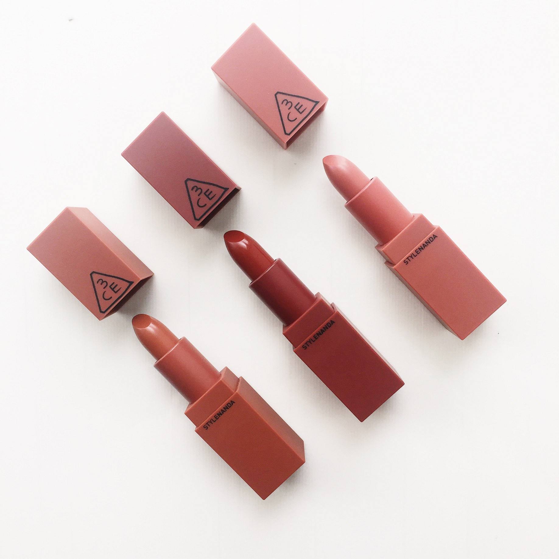 3ce口红透明亚克力orangebreeze,3ce口红推荐色